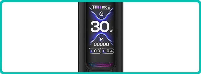 Ecran du Pod Xlim Pro 3 Oxva